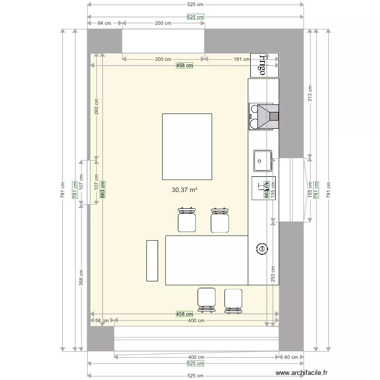 Kitchen 5. Plan de 