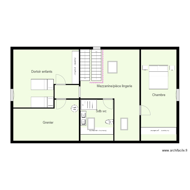 LHOTE S et O. Plan de 57 pièces et 721 m2