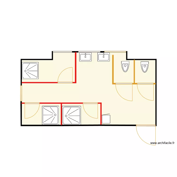 SDB TR Projet. Plan de 