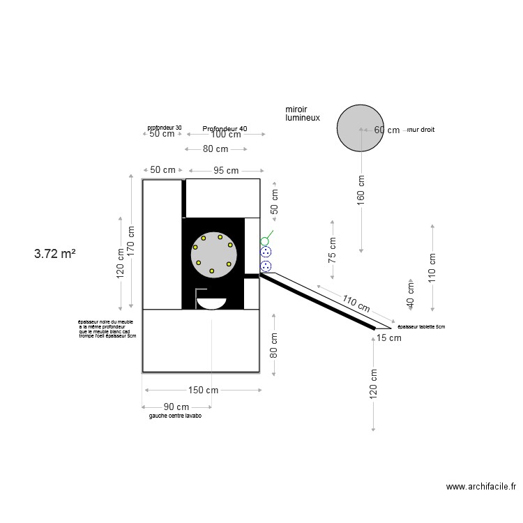 meuble slb cotes. Plan de 0 pièce et 0 m2