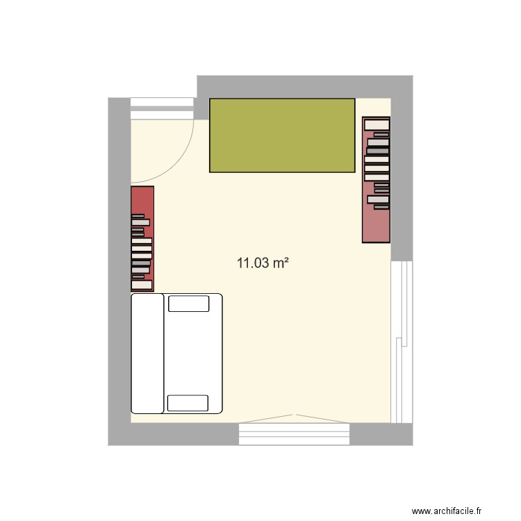 bureau01. Plan de 0 pièce et 0 m2