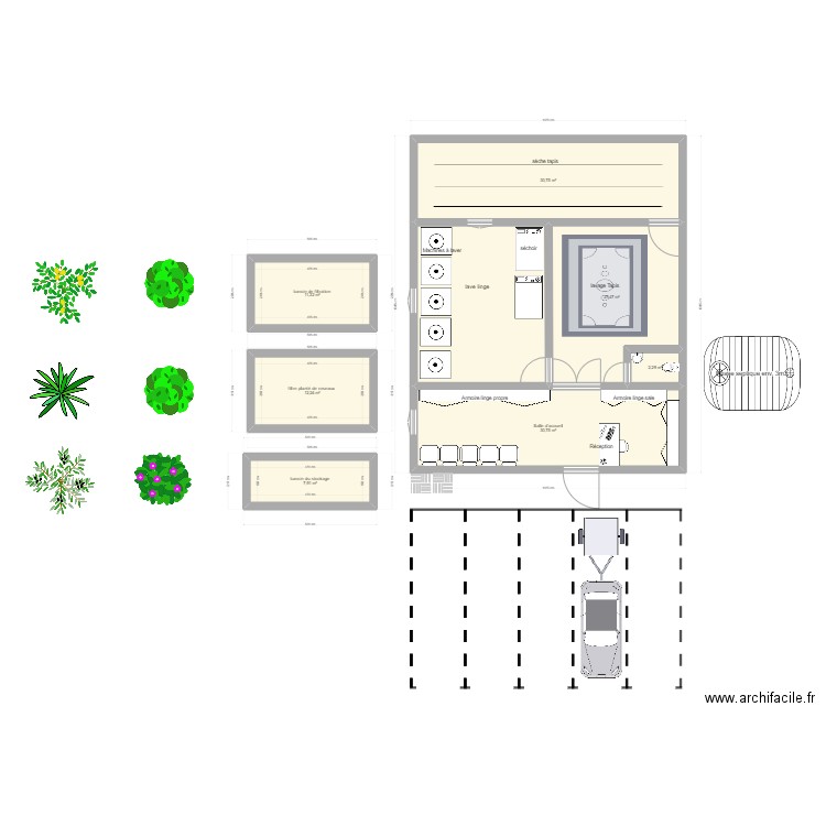 pan laverie 2. Plan de 0 pièce et 0 m2