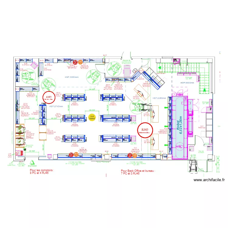Centre Ile sur Tet. Plan de Centre Ile sur Tet. Plan de