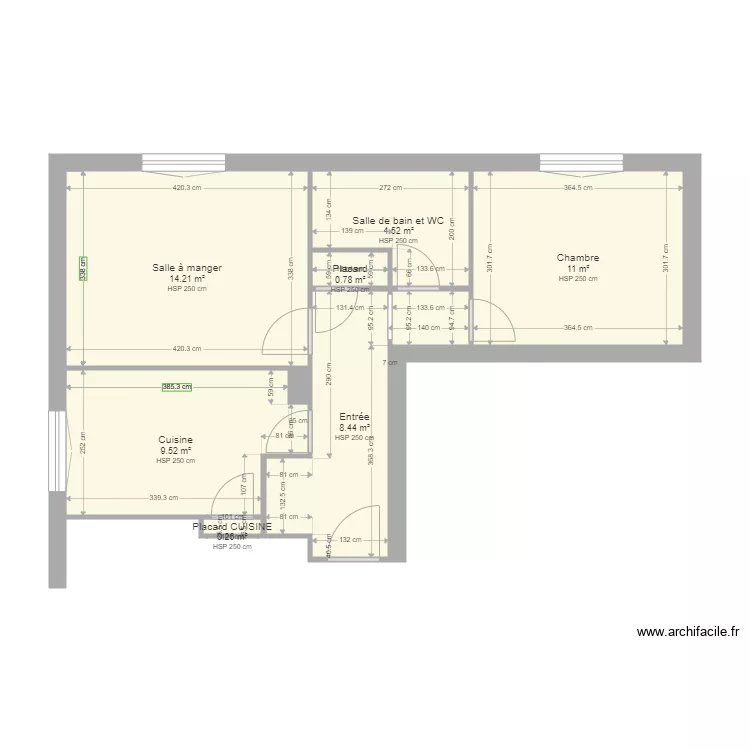 FONCIA CONDORCET 18 RDC G. Plan de 