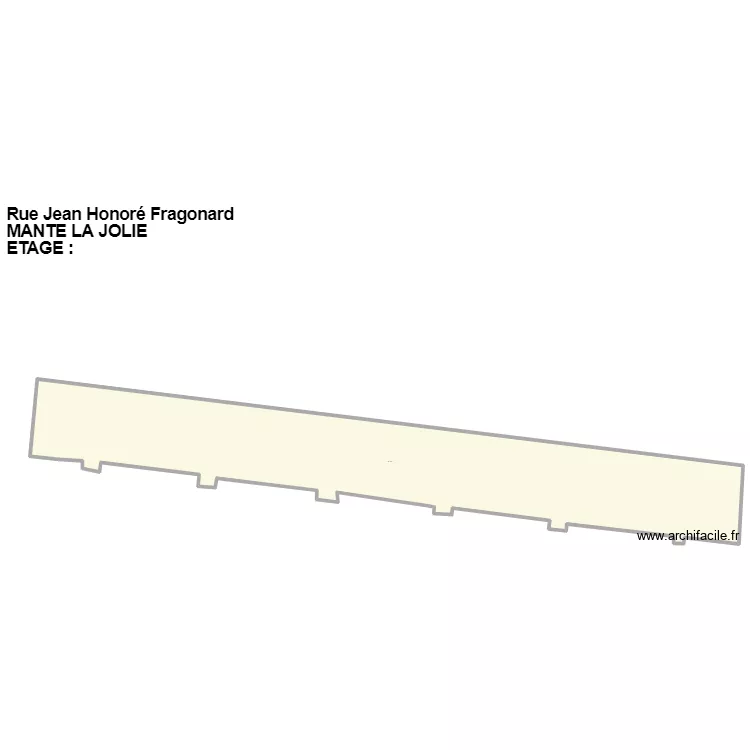 fragonard mantes la jolie. Plan de 