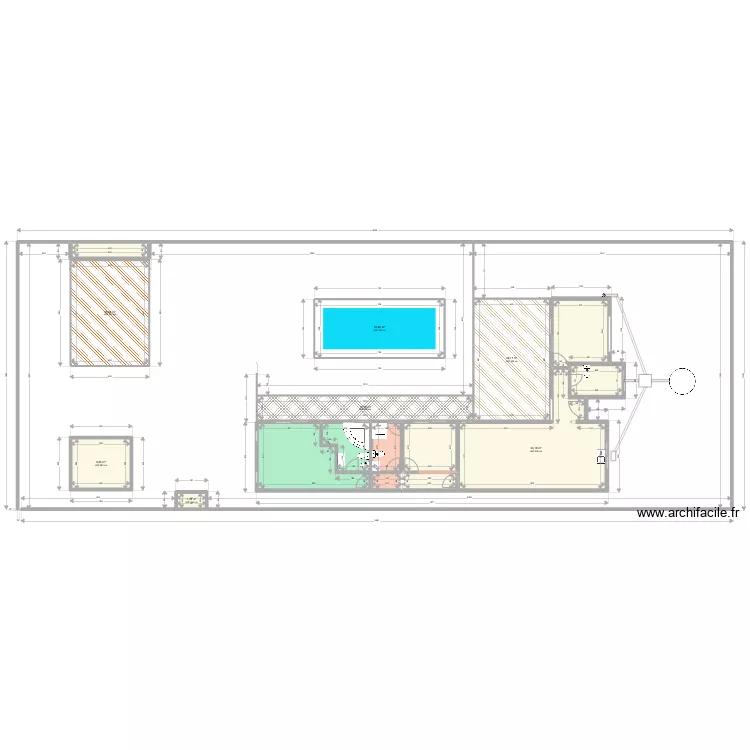 Bali House V5. Plan de 