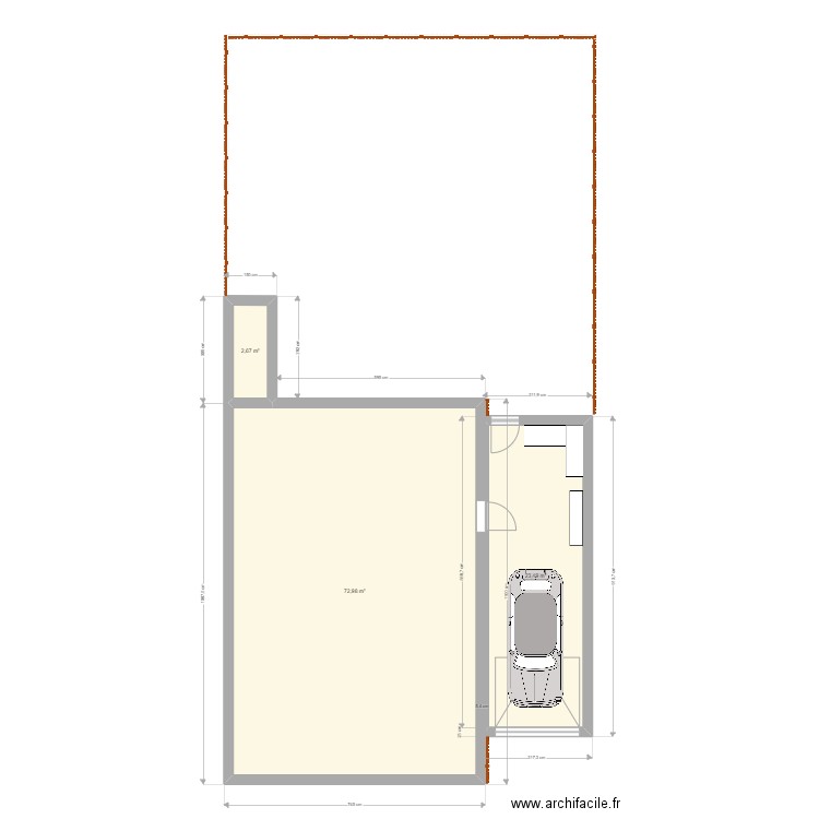 GARAGE FINAL 1. Plan de 0 pièce et 0 m2