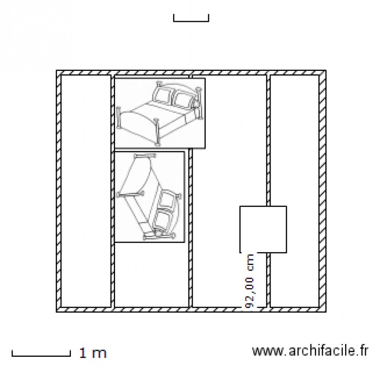 grenier. Plan de 0 pièce et 0 m2