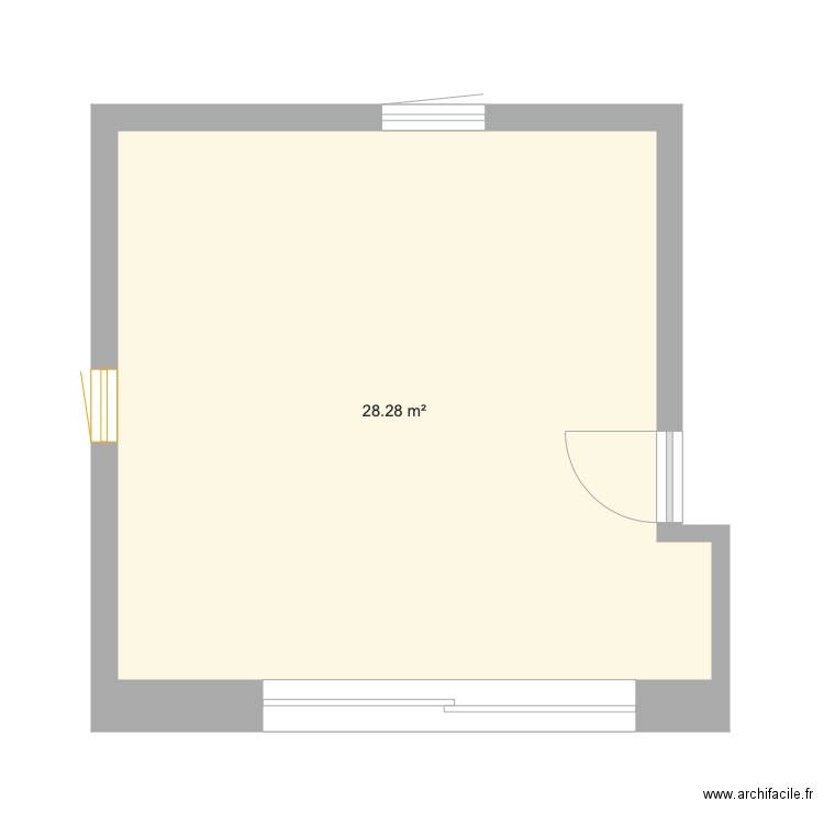 Grange. Plan de 0 pièce et 0 m2