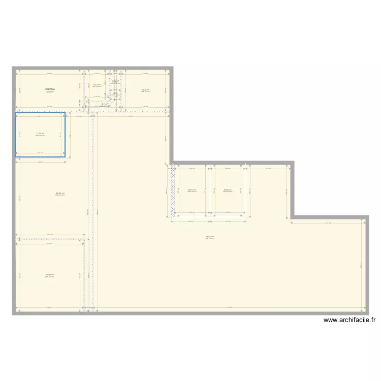 FOUETILLOUX 2. Plan de FOUETILLOUX 2. Plan de