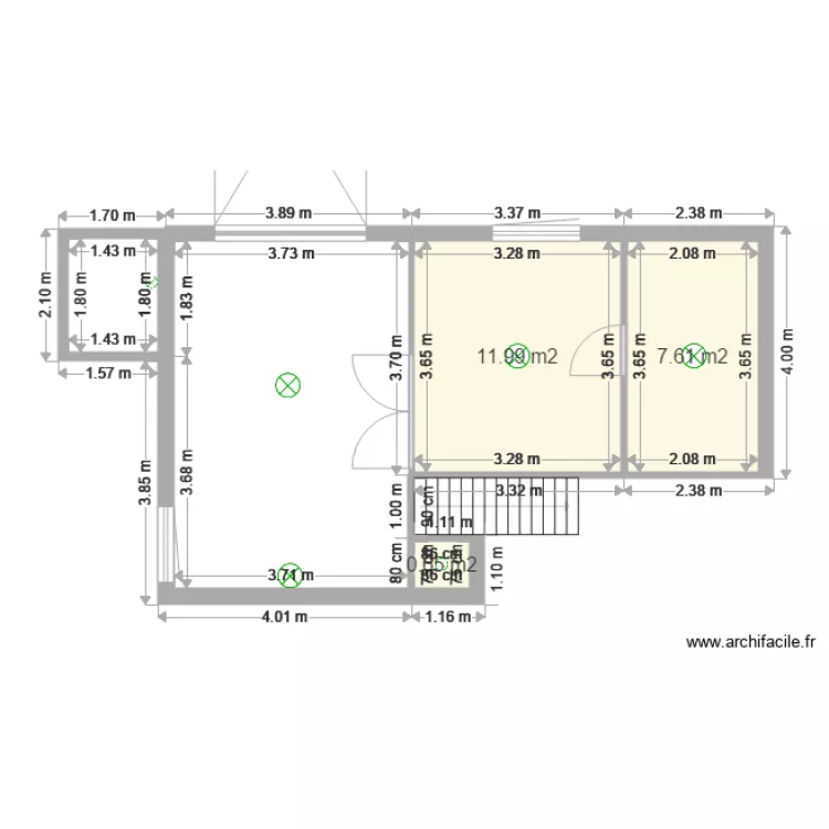 Cave . Plan de 