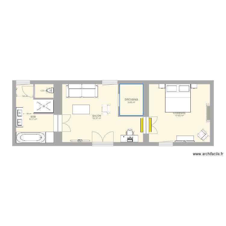 Suite Louis Victorienne VF. Plan de 0 pièce et 0 m2