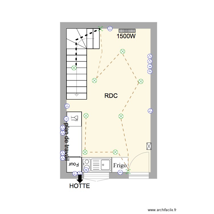 LOT 95 RDC. Plan de 0 pièce et 0 m2