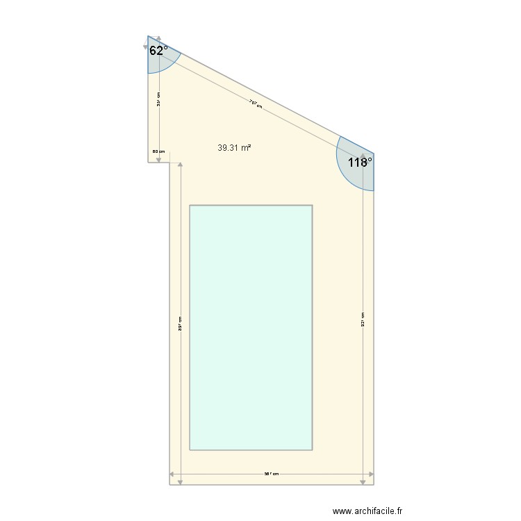 piscine Julie Bourlon. Plan de 0 pièce et 0 m2