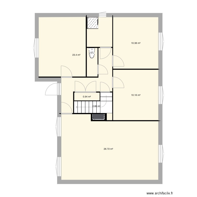 Maison ACTUELLE. Plan de 0 pièce et 0 m2