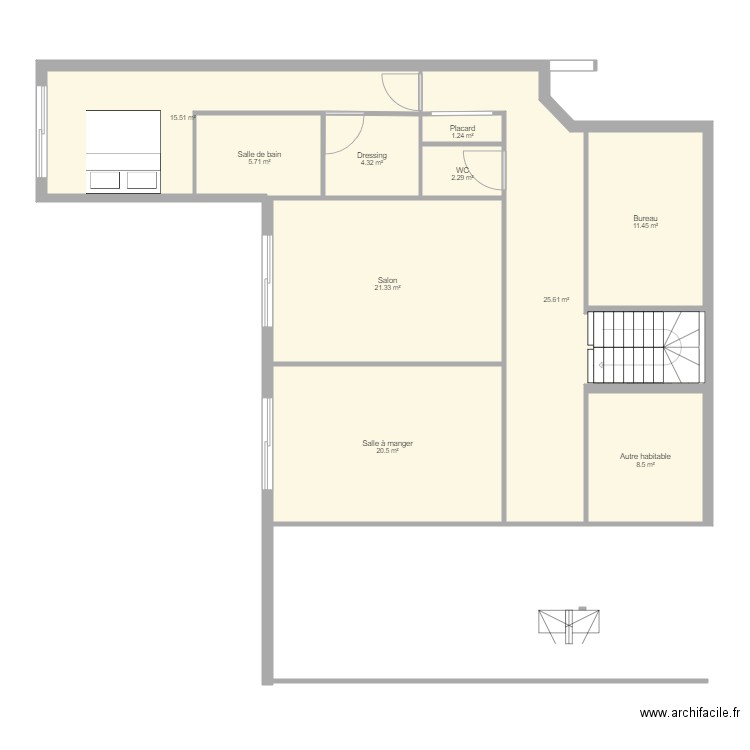 SAINT EVARZEC E. Plan de 0 pièce et 0 m2