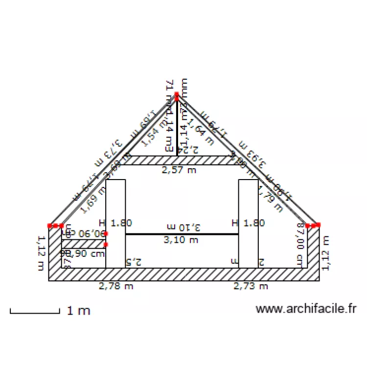 TOIT GRANGE. Plan de TOIT GRANGE. Plan de