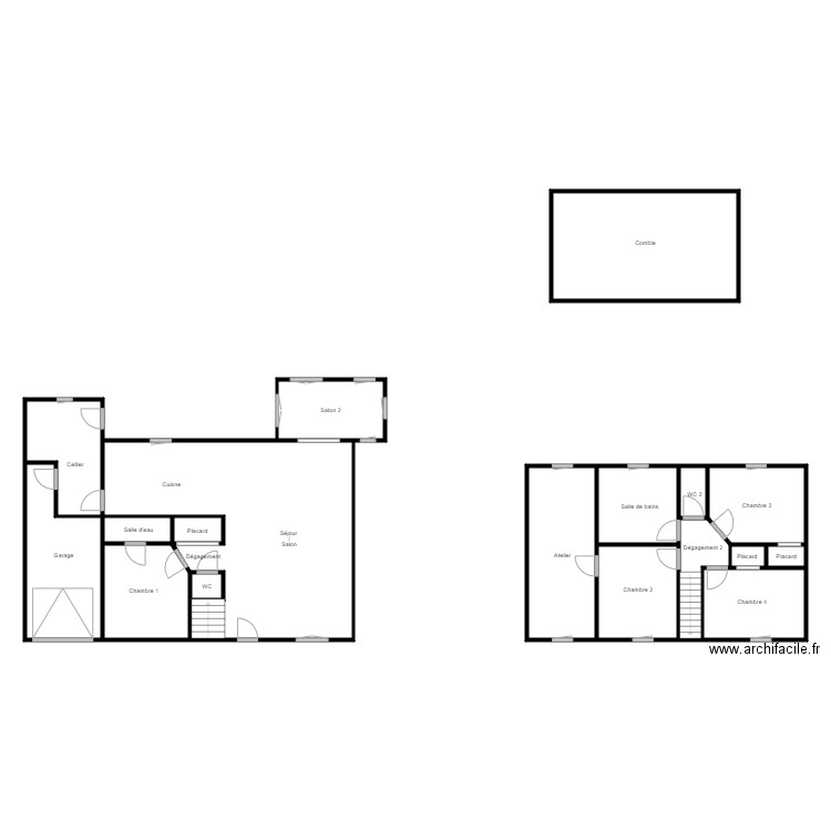 BOUGEARDmordelles. Plan de 0 pièce et 0 m2