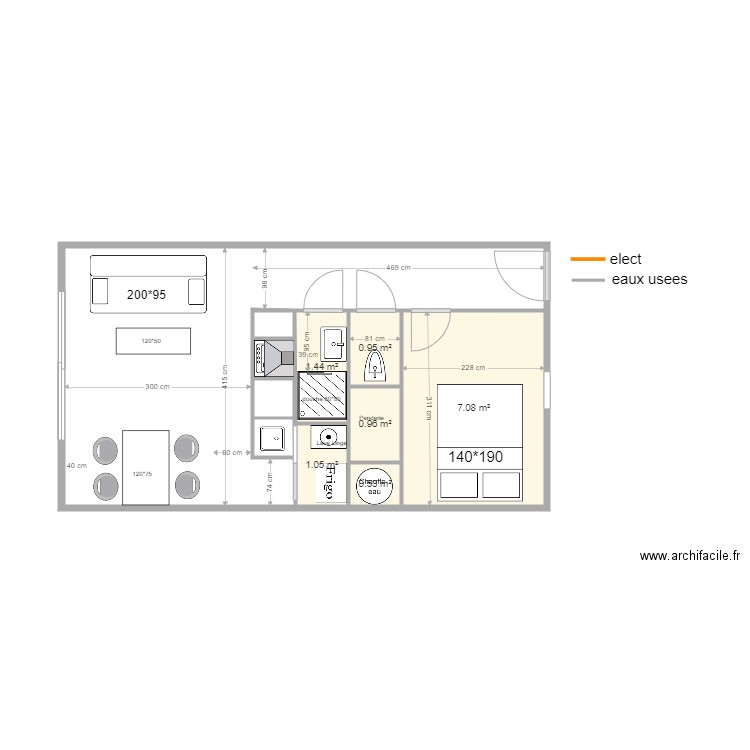 guidel etude 2. Plan de 0 pièce et 0 m2