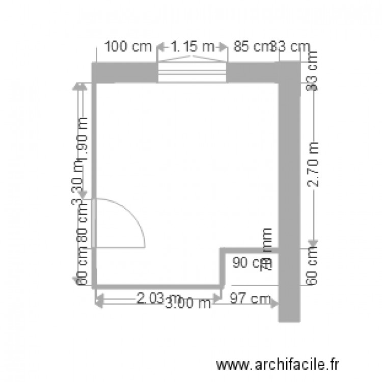 BUREAU041. Plan de 0 pièce et 0 m2