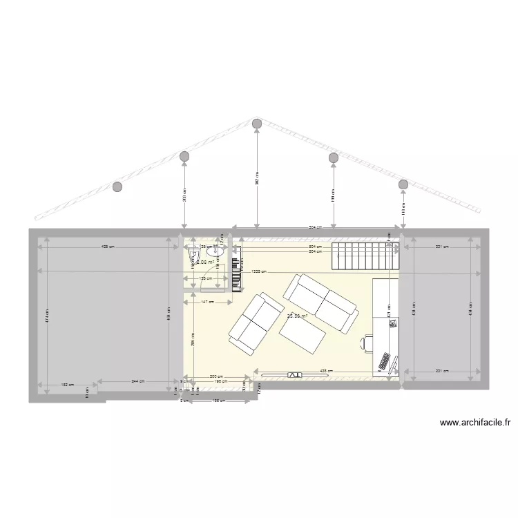 11 place de lHorloge second floor. Plan de 