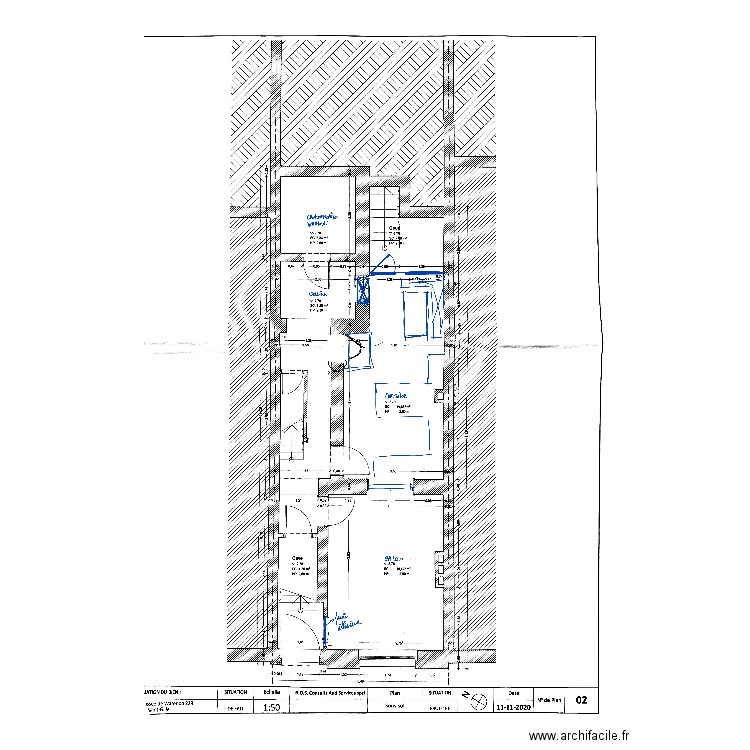 St Gilles Woo 229. Plan de 0 pièce et 0 m2