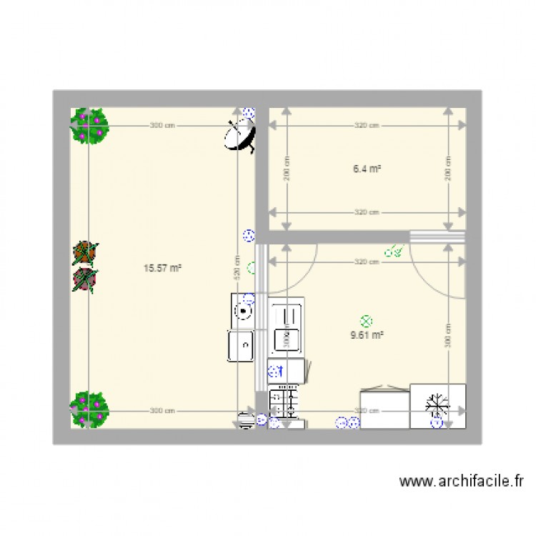 schéma électrique cuisine. Plan de 0 pièce et 0 m2