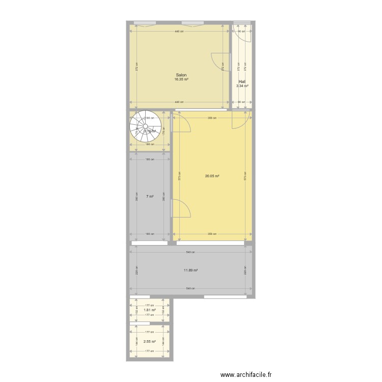 maison Rochefort. Plan de 0 pièce et 0 m2