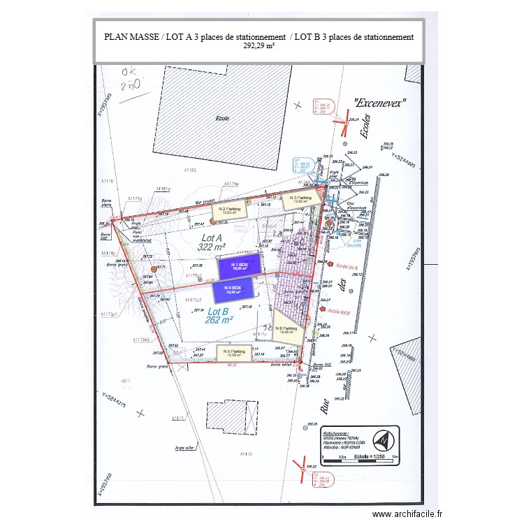PARKING 122. Plan de 0 pièce et 0 m2