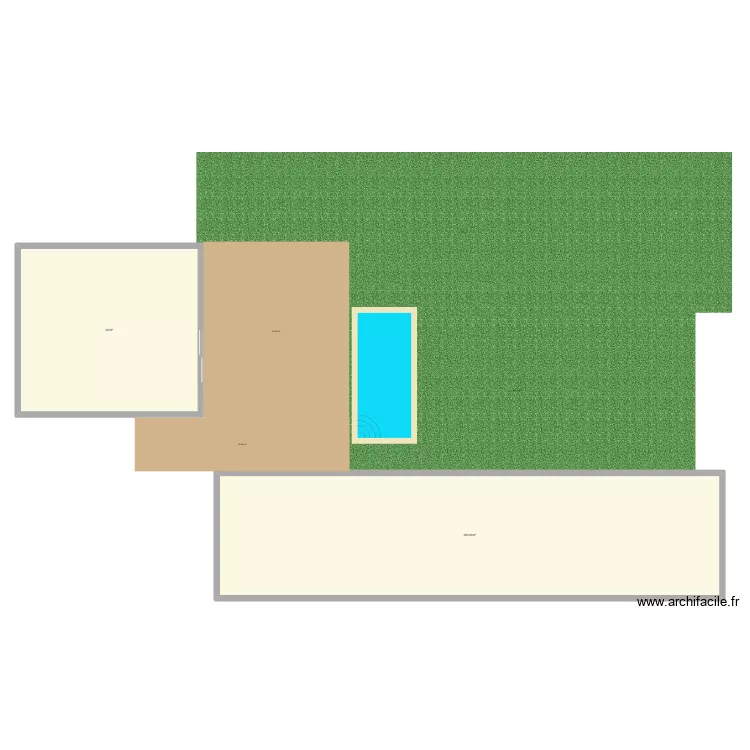 JARDIN PROJET. Plan de 2 Pièces et 282 m² JARDIN PROJET. Plan de 2 Pièces et 282 m²