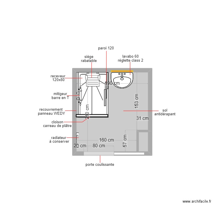 foutel. Plan de 0 pièce et 0 m2
