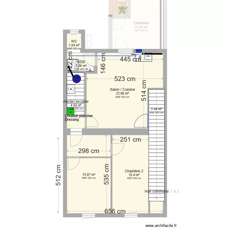 RDC. Plan de 
