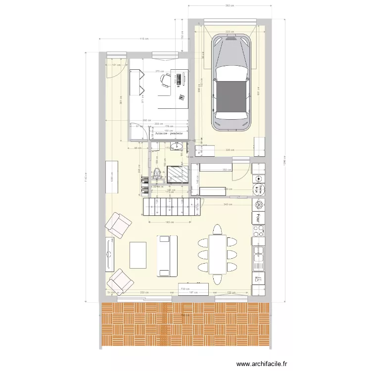 Réaménagement PLAN RDC Maison de Chartres N5. Plan de Réaménagement PLAN RDC Maison de Chartres N5. Plan de