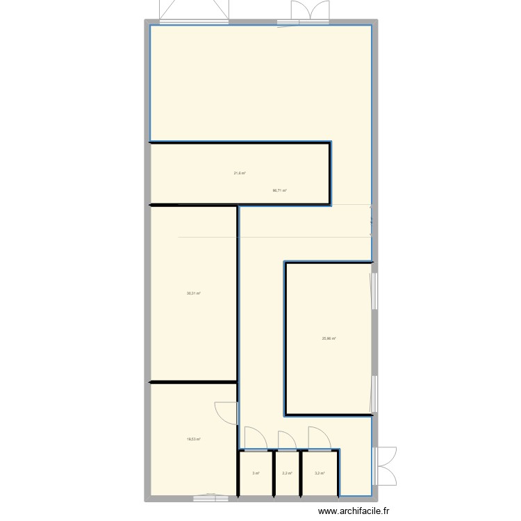 PLAN BUREAU. Plan de 0 pièce et 0 m2