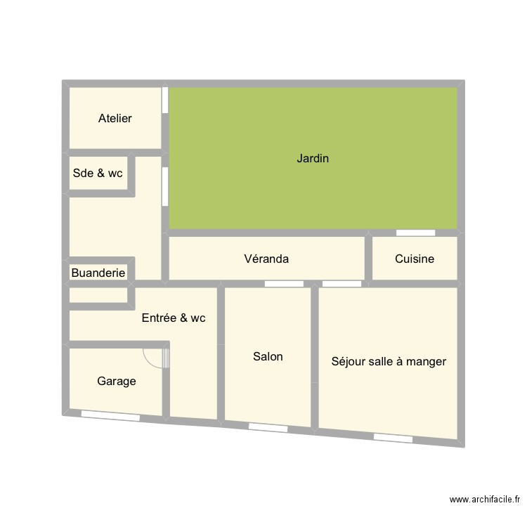Étage. Plan de 0 pièce et 0 m2