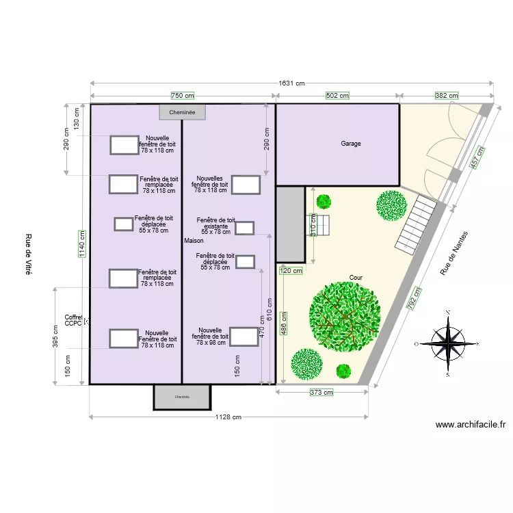 plan de masse v2. Plan de 