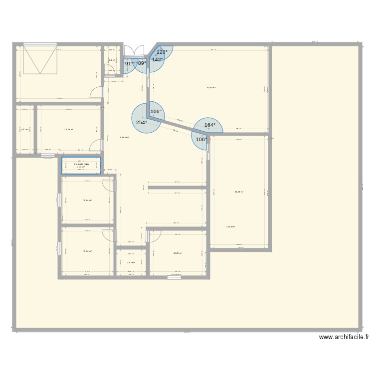 plan de maison. Plan de 0 pièce et 0 m2