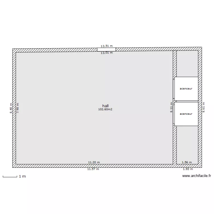 hall. Plan de hall. Plan de