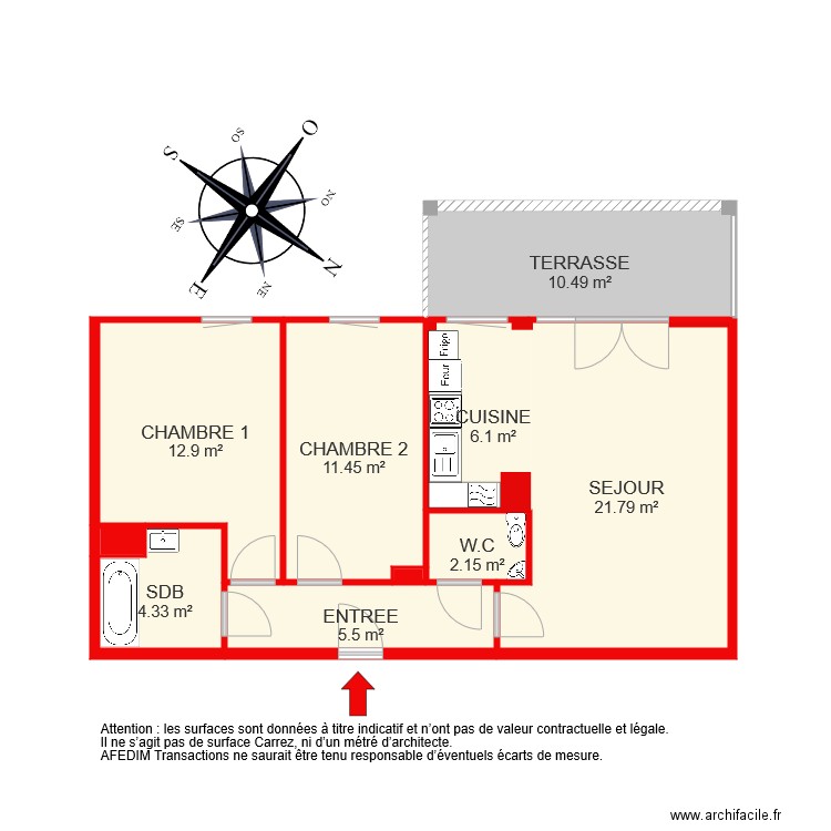 BI 5157. Plan de 0 pièce et 0 m2