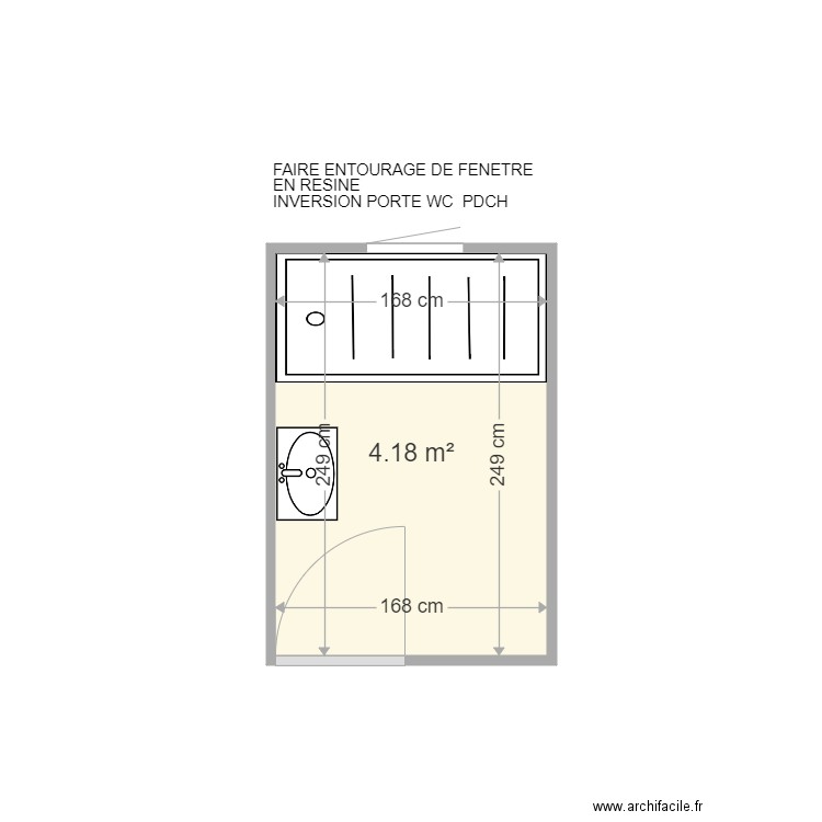 PINCHON PHILIPPE . Plan de 0 pièce et 0 m2