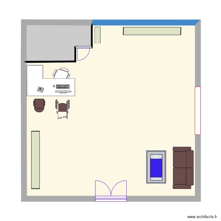 boutique. Plan de 0 pièce et 0 m2