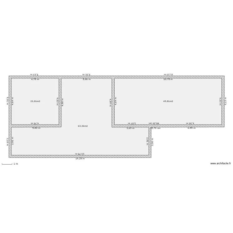 renovation. Plan de 