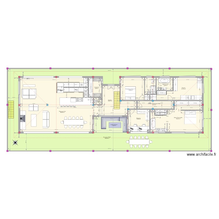 Maison Beauterne Bis Plus. Plan de 0 pièce et 0 m2