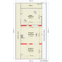C.C Commissariat - 3 sous espaces