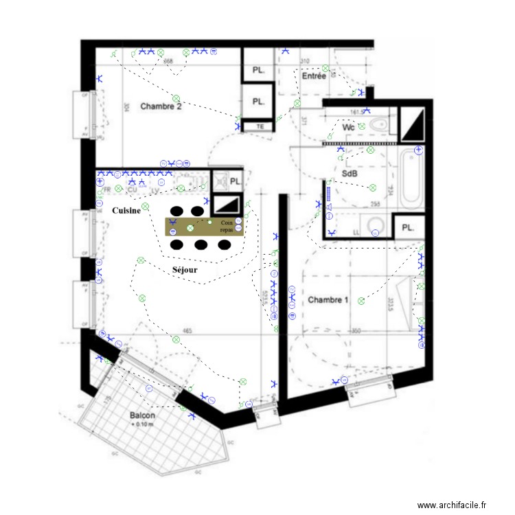 PAVILLON VADEPIED. Plan de 0 pièce et 0 m2