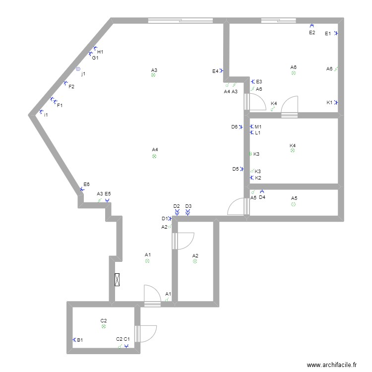 Vitalia. Plan de 0 pièce et 0 m2