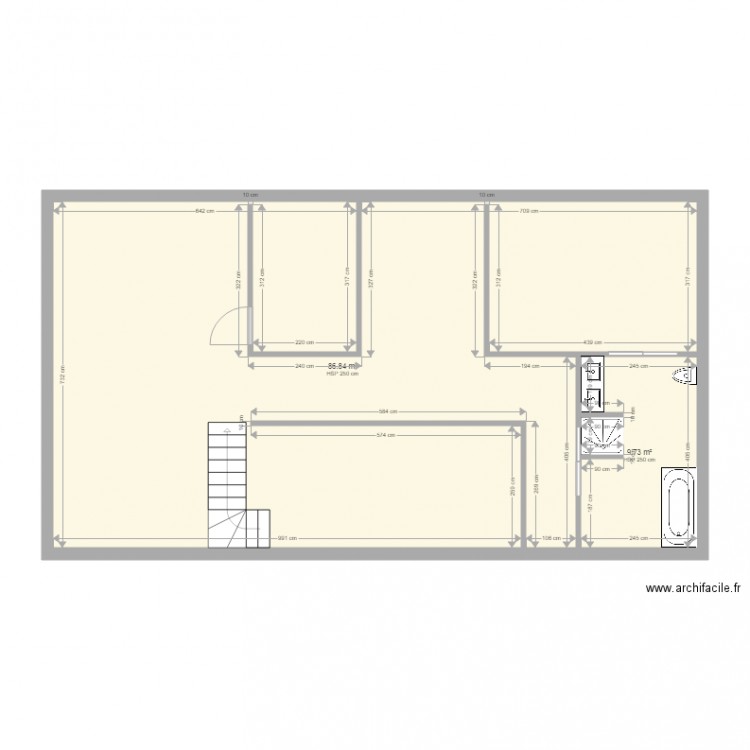 valdieu etage. Plan de 0 pièce et 0 m2