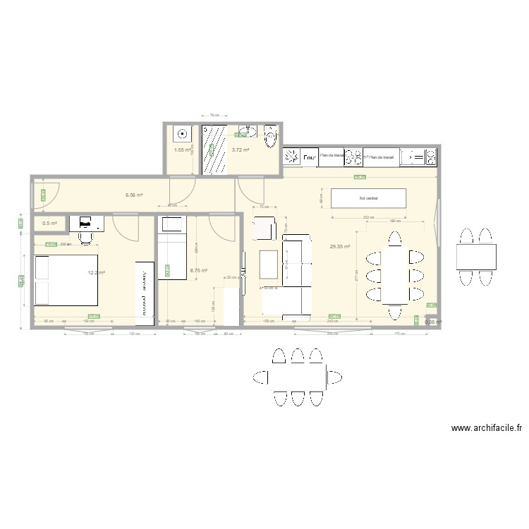 Appartement Lonay. Plan de 0 pièce et 0 m2