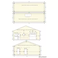 plans facades apres travaux