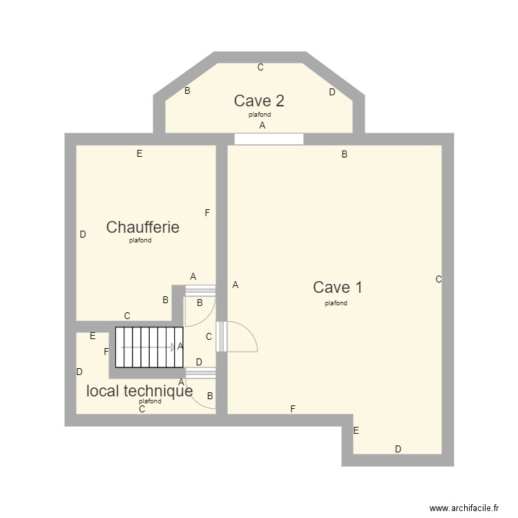 cave chateau. Plan de 0 pièce et 0 m2